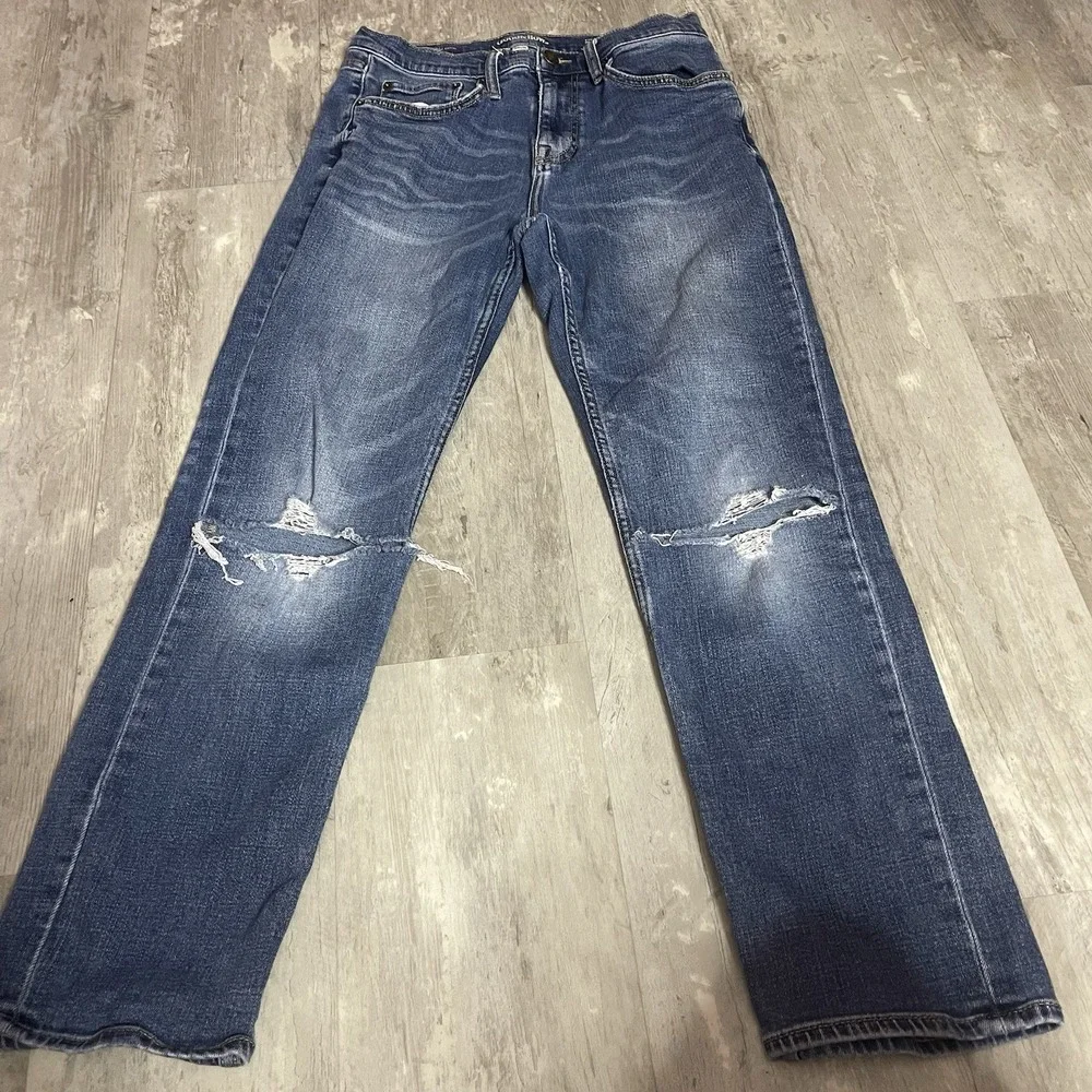 Goodfellow 30x30 Straight Jeans Total Flex‎ 4 Way Stretch Denim Bag7